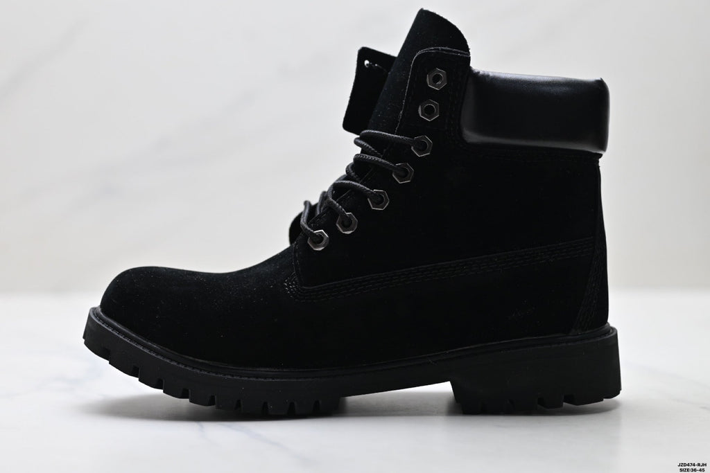 Timberland Black Premium Leather High Outdoor Boot