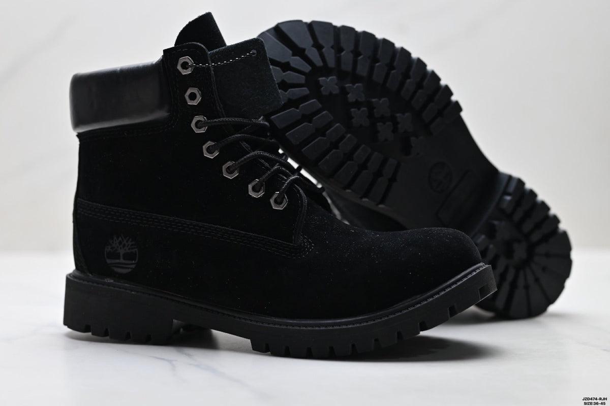 Timberland Black Premium Leather High Outdoor Boot