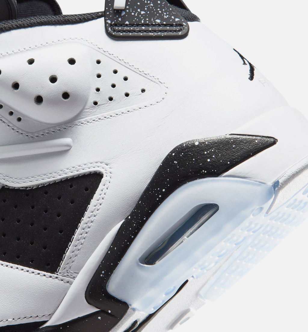 Air Jordan 6 Retro Black and White Men's Lifestyle Shoes - Black/White