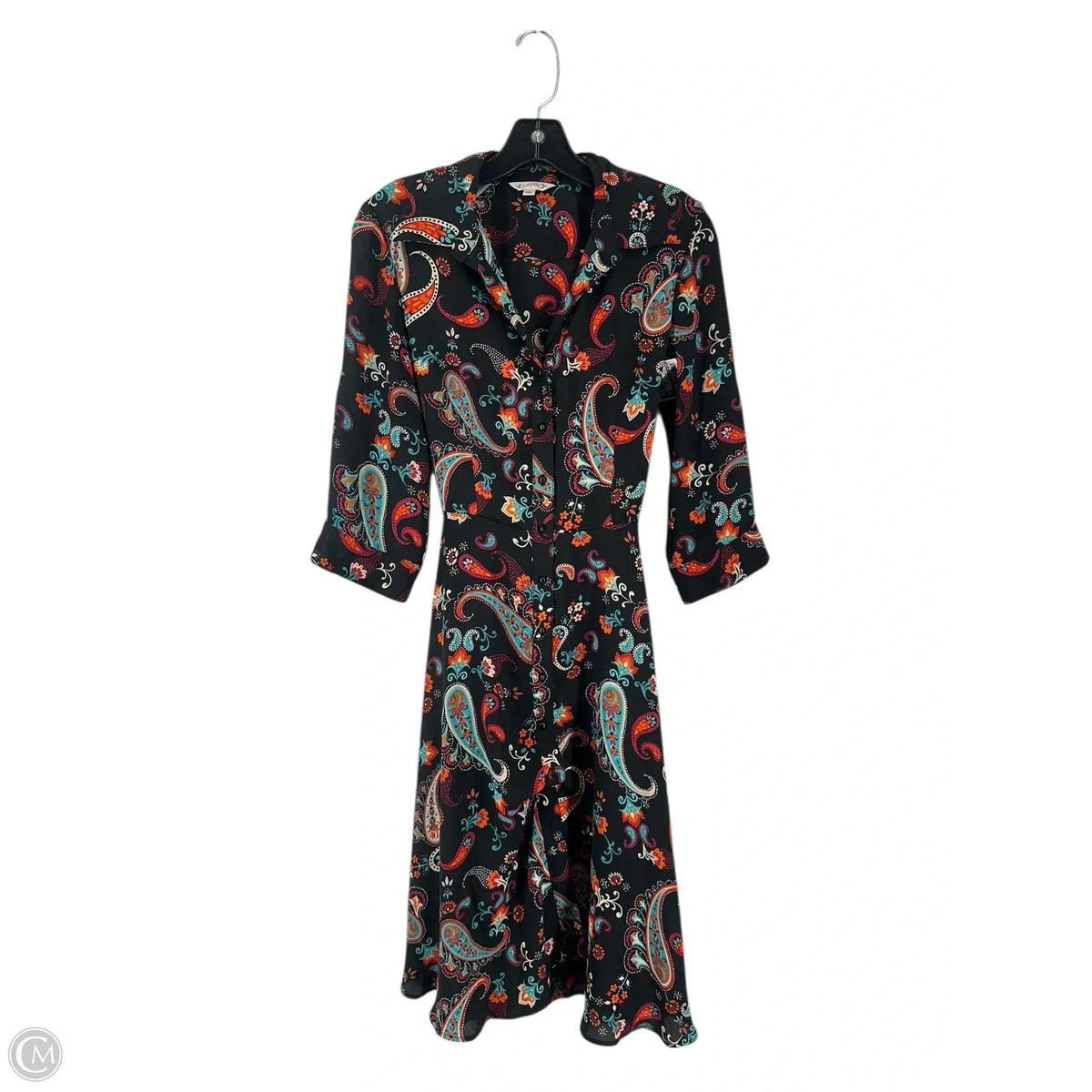 Dress Casual Midi By Nanette Lepore In Paisley Print, Size: M