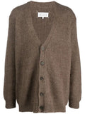 Maison Margiela V-neck alpaca-blend cardigan