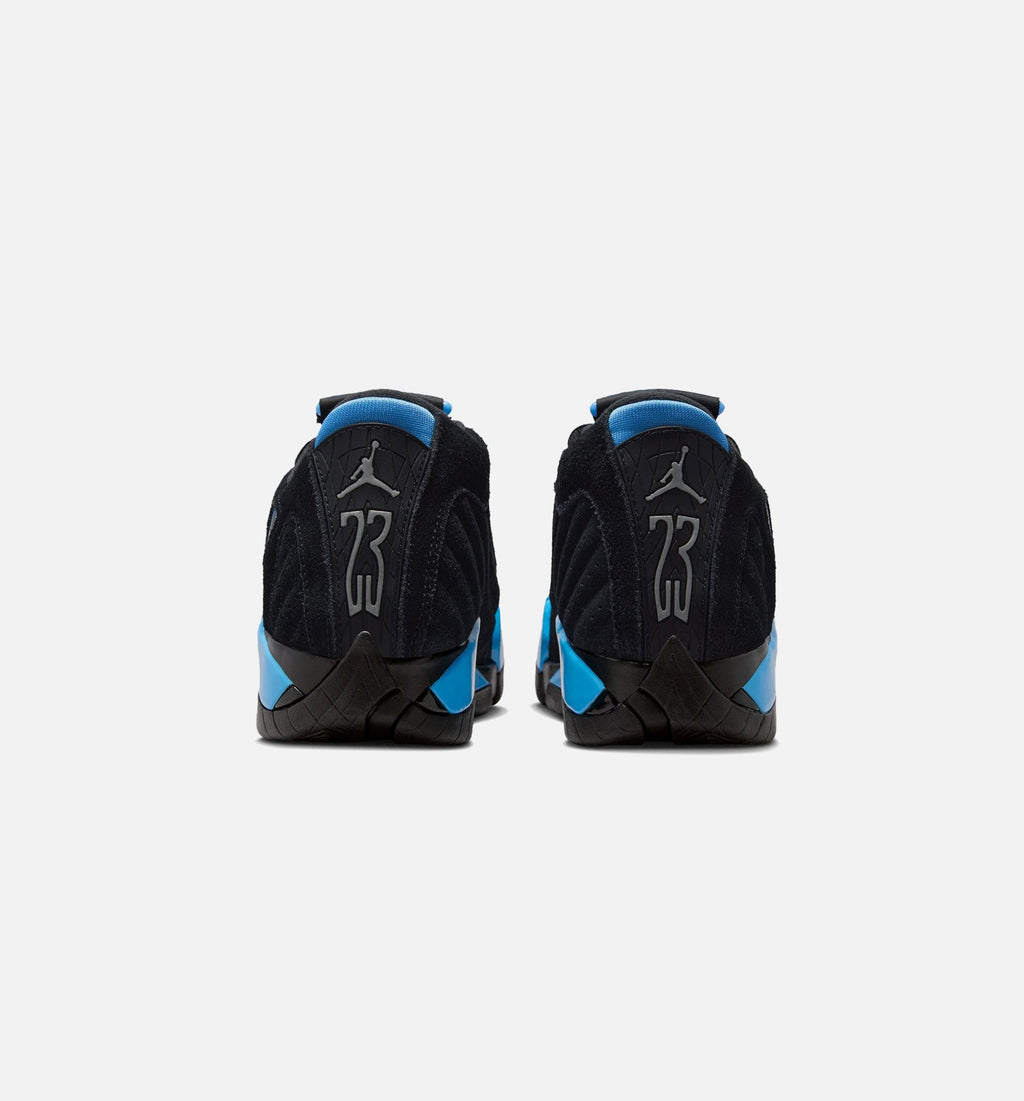 Air Jordan 14 Retro Black University Blue Grade School Lifestyle Shoe