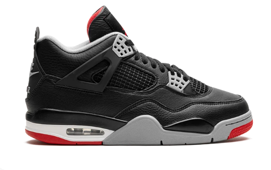 Air Jordan 4 Retro 'Bred Reimagined' – FV5029-006 | Black & Fire Red AJ4 with Premium Reimagined Construction & OG Bred Energy