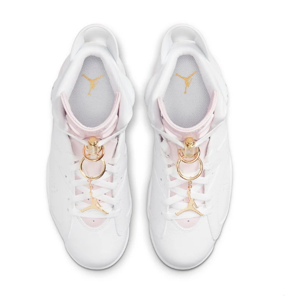 Wmns Air Jordan 6 Retro 'Gold Hoops'