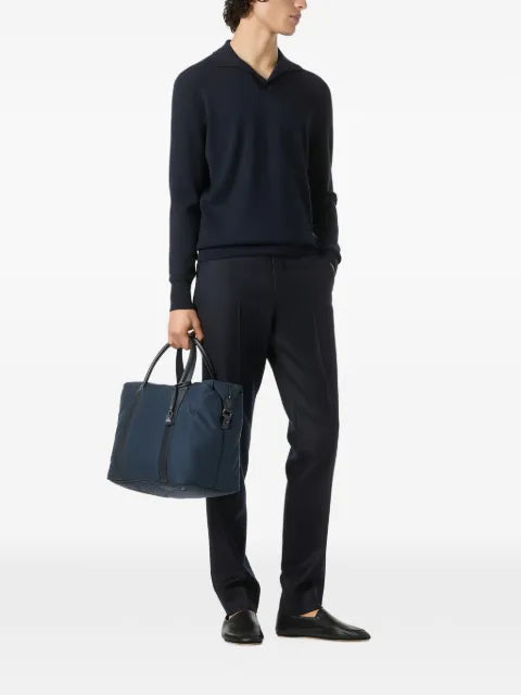 Loro Piana buttonless polo shirt