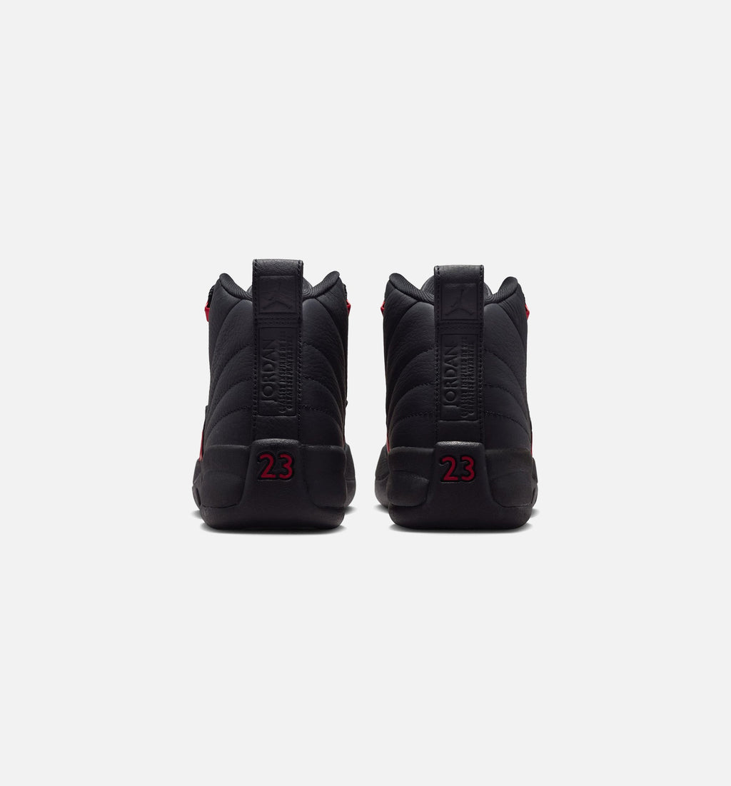 Air Jordan 12 Retro Bloodline Grade School – Black/Varsity Red