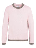 Barrie round-neck cashmere knit
