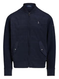 Polo Ralph Lauren panel-design zip-fastening bomber jacket
