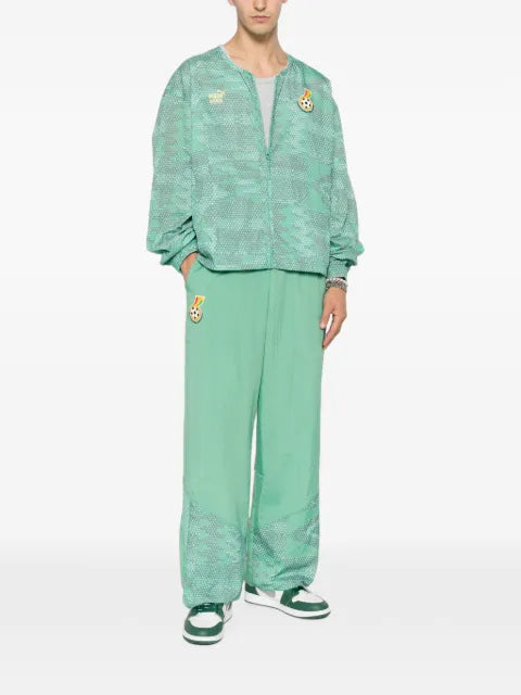 PUMA patterned zip-up jacket