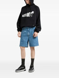 Palm Angels Sunset Blvd Palm loose hoodie
