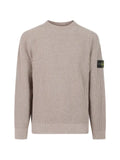 Stone Island ribbed-knit Compass-patch sweater