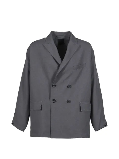 DAIWA PIER39 double-breasted flap-pocket blazer