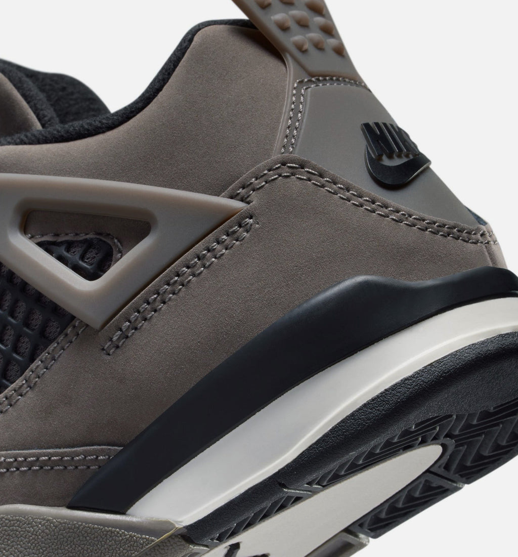 Air Jordan 4 Retro Cave Stone and Black Preschool Lifestyle Shoe – Cave Stone/Black/Moon Particle