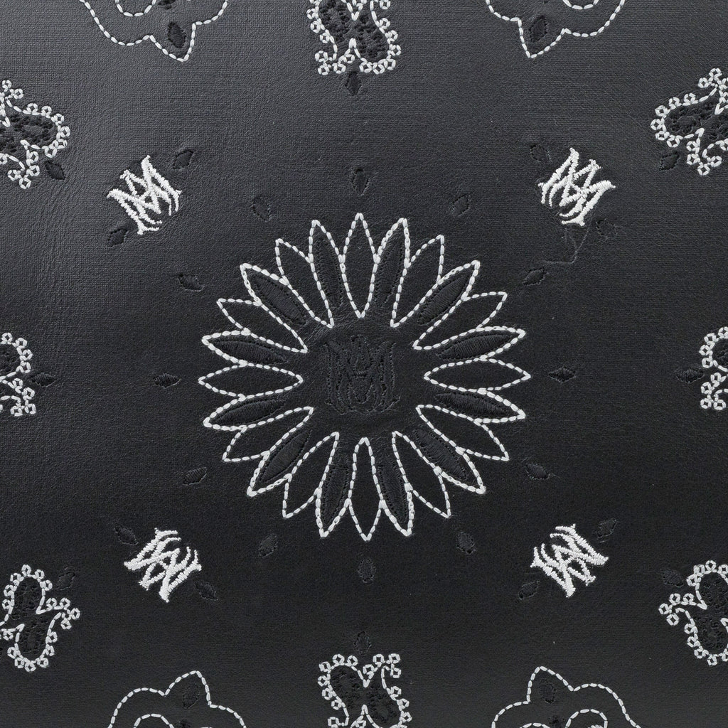 Black Weekender Bandana Bag