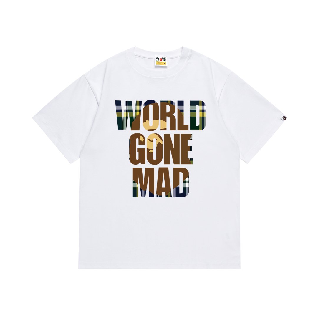 BAPE Text Graphic Short-Sleeve T-Shirt