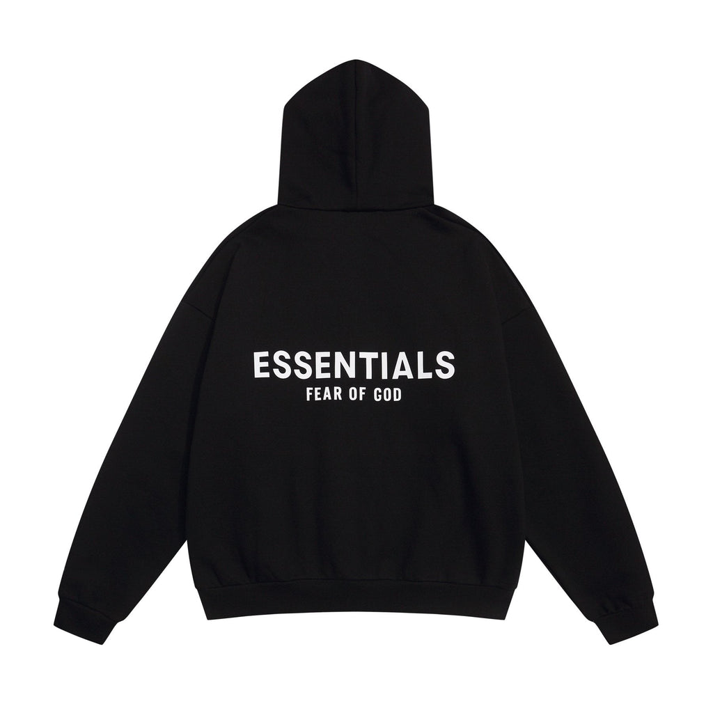 Fear of God Essentials Full-Zip Graphic Hoodie
