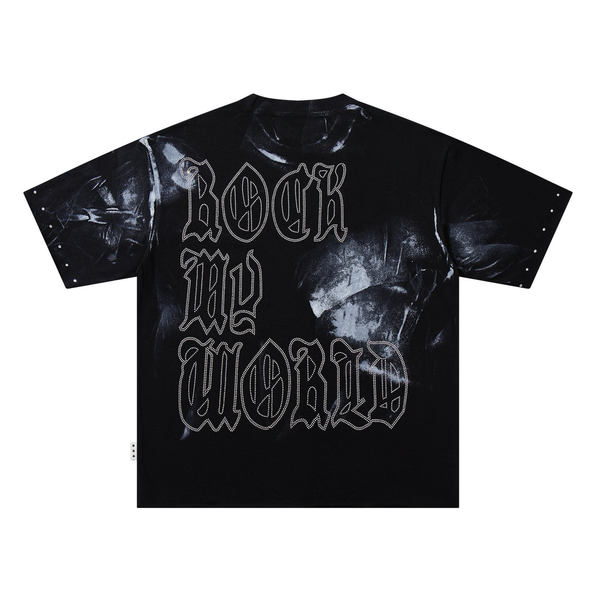 BKYS Revival Rhinestone Portrait Graphic T-Shirt