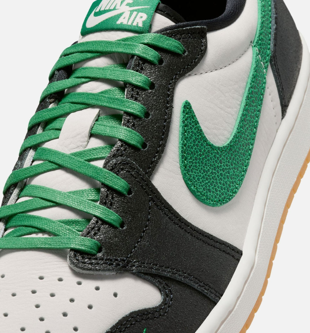 Air Jordan 1 Retro Low OG Phantom and Pine Green Men's Lifestyle Shoe