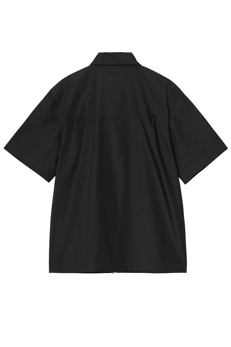 CARHARTT WIP POSTAL ZIP SHIRT S/S Black / Wax