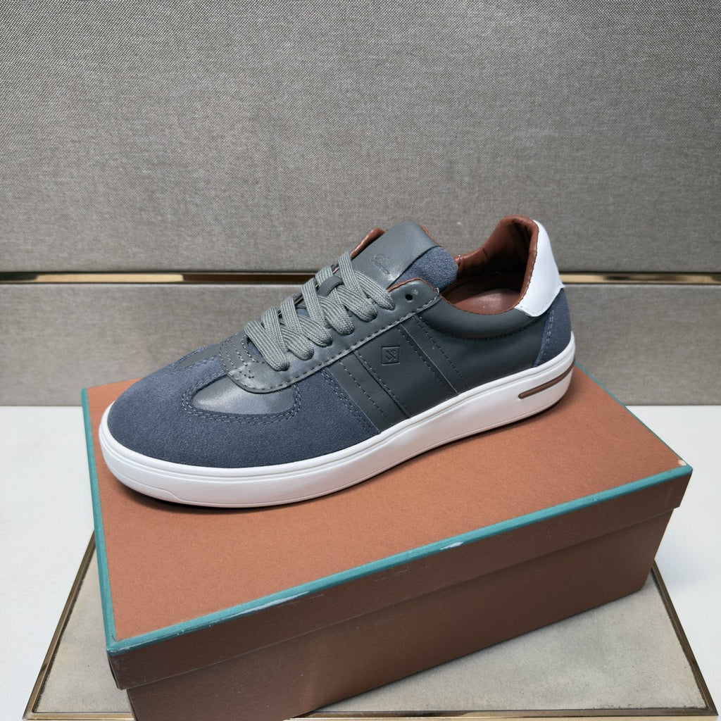 Men's Paneled Low-Top Sneakers