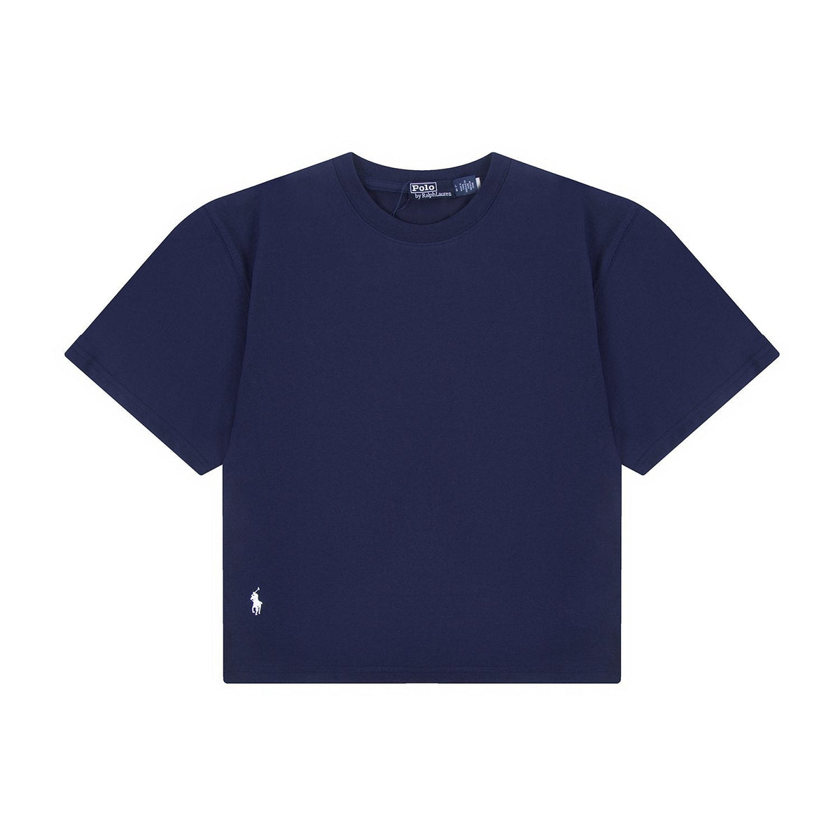 Ralph Lauren Women's Oversized Drop-Shoulder Pony Embroidered T-Shirt