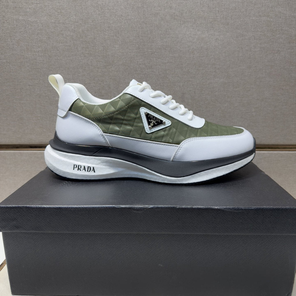 Prada Quilted Panel Sneakers