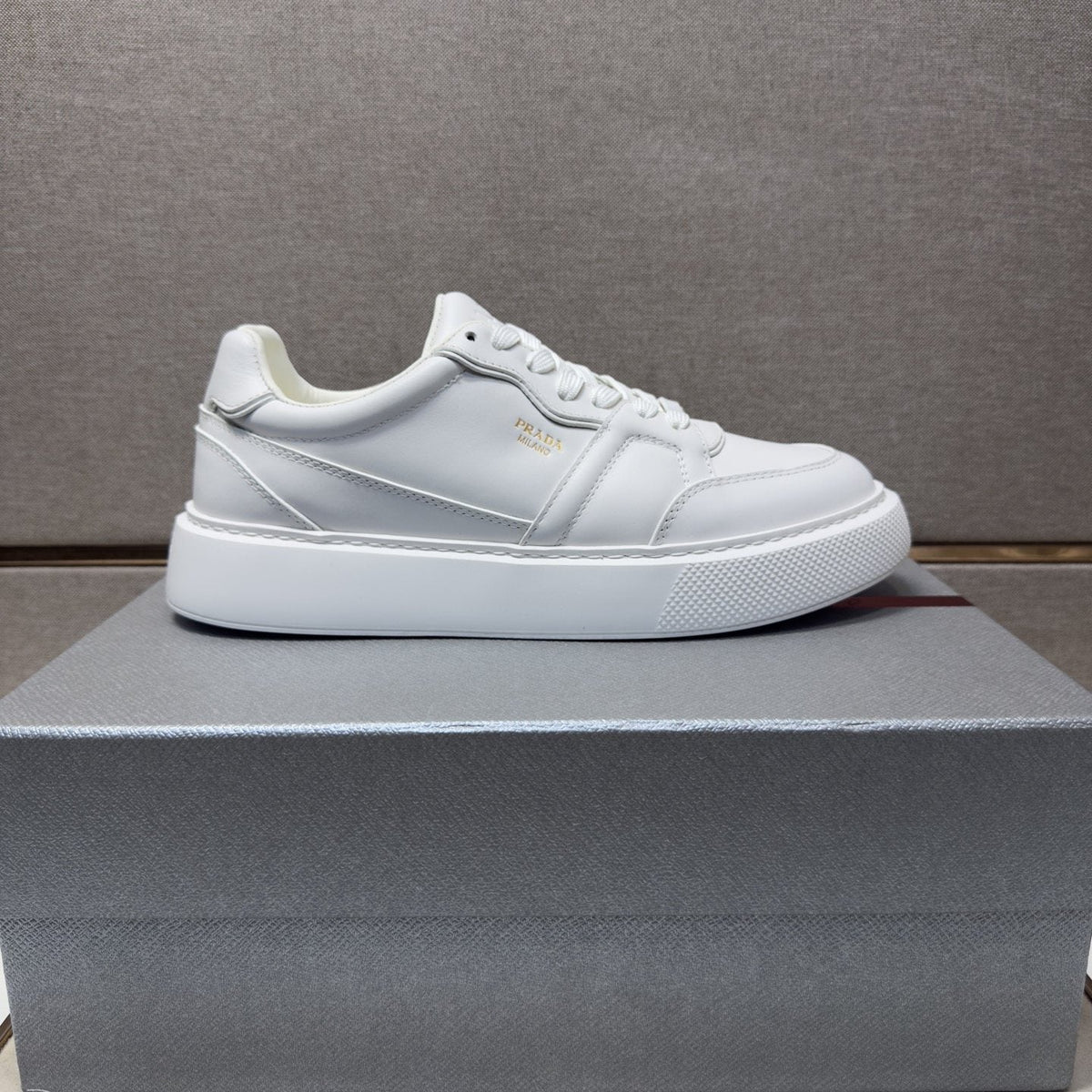 Prada Men's Paneled Low-Top Sneakers